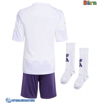 Fotballdrakt Barn Manchester United Bortedraktsett 2025-26 Kortermet (+ Korte bukser)